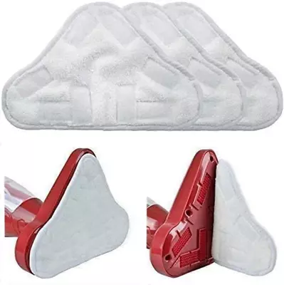 3Pcs Pads Compatible For H2O H20 X5 Steam Mop Cleaner Floor Washable Microfibre • $18.99