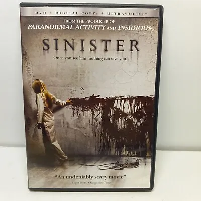 Sinister DVD+ Digital Copy (2012) Rated R • $8.99