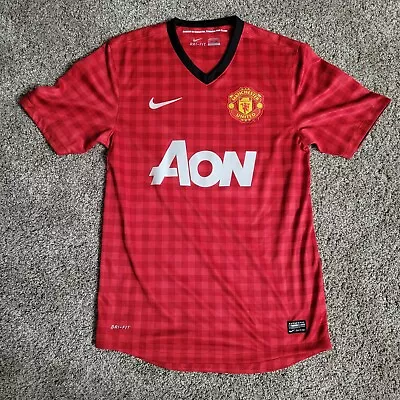 Nike Manchester United 2012 2013 Home Football Soccer Jersey 479278-623 Size S • $59.95