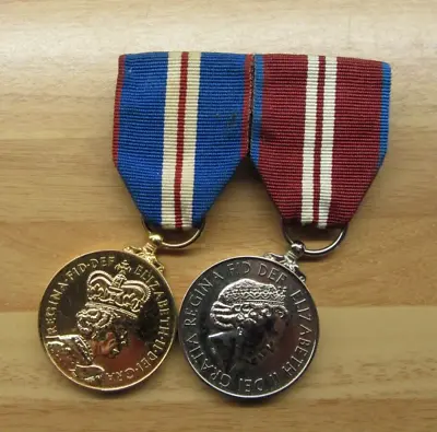 Jubillee Medals Mounted Copies • £25