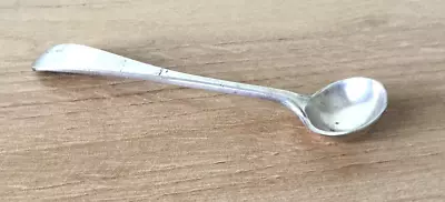 Antique 4.25  Long William Hutton & Sons Silver-plated Mustard/sauce Spoon • £15.95