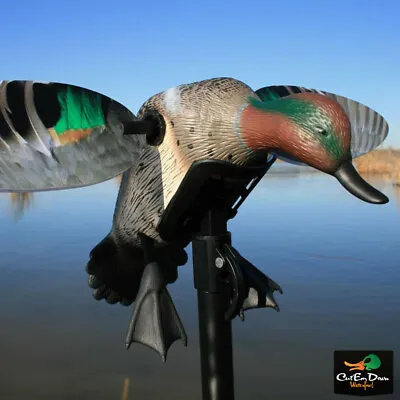 $79.90 • Buy Mojo Elite Series Green Wing Teal Spinning Wing Duck Decoy Remote Ready 3p