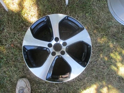 $179.99 • Buy 18 Volkswagen Golf Machined Black OEM Factory Wheel Rim Alloy 69980 2014-2020