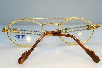 $13.49 • Buy Vintage Eyeglasses TEMPLES TIPS  Fred Arms Cartier Wood Root Acetate Sunglasses