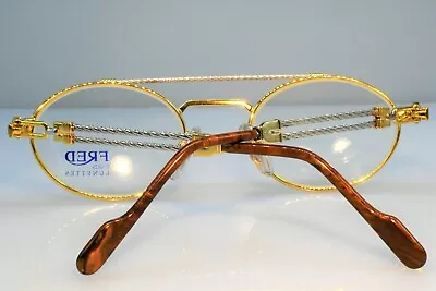 Vintage Eyeglasses TEMPLES TIPS  Fred Arms Cartier Wood Root Acetate Sunglasses • $13.49