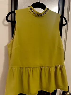 J.Crew Jeweled Dressy Sleeveless Top • $12