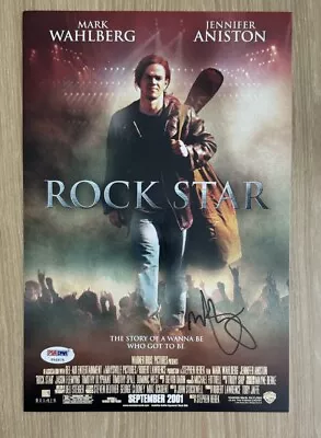 Mark Wahlberg Signed Rock Star  9x12 Photo Psa/dna • $159.99