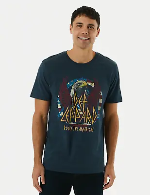 Def Leppard Rocks The Americas T-Shirt - Genuine Authentic Licensed Merchandise • $22.45