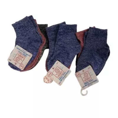  Swiggies Anklet Socks With Non-skid Grippers 9 PAIR! BRAND NEW! • $8.95