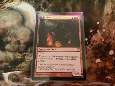 MTG - Magic The Gathering Card Hellrider - Duel Decks: Sorin Vs Tibalt • $2.45