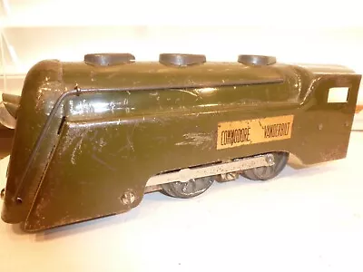 Scarce Marx Prewar O-Gauge Train Olive Drab Commodore Vanderbilt Army Steam Loco • $100