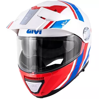 Helmet GIVI X.33 Division Red White Blue BMW F650 F700 R1150 R1200 R1250 GS • $398.20