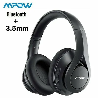 £12.99 • Buy Mpow 059 Lite 5.0 Bluetooth Headphones Wireless Over Ear Headphones  