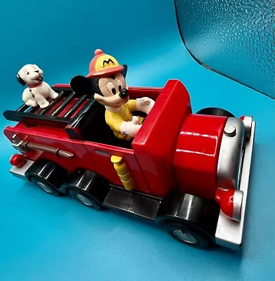 Vintage Disney Mickey's Fire Dept. Engine 71 • $10