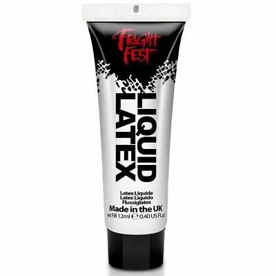 PaintGlow Liquid Latex Wounds Scar Halloween Stage Makeup Face Body Zombie Skin • £3.49