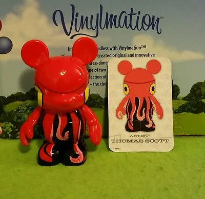 DISNEY Vinylmation 3  Park Set 5 Urban Squid With Card  • $4.99