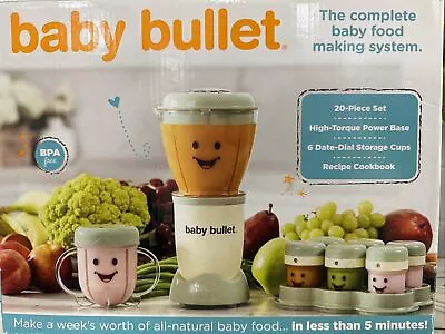 Magic Bullet Baby Bullet BBR-2001-02 Baby Food System - Green - See Desc.  • $45