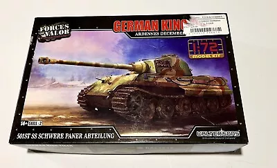 Forces Of Valor 1/72 Scale German King Tiger Tank WWII Panzer Armor • $18