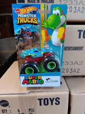 Hot Wheels Monster Truck Mario Brothers YOSHI • $14.99