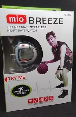 New! MIO Breeze ECG Accurate Strapless Heart Rate Watch Monitor Unisex • $48.97