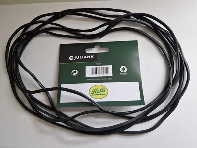 £5.99 • Buy Greenhouse Glass Glazing Seal Rubber Halls AGL 4m For A Small Repair. Free P&P