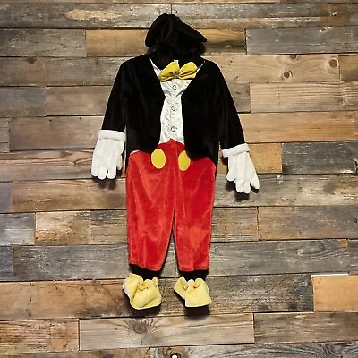 MICKEY MOUSE Halloween Costume Infant/Toddler Size 12-18 Months Disney Hood • $15
