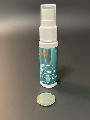 MOROCCAN OIL “FRIZZ SHIELD” : HAIR SPRAY .67 Fl Oz / Travel-Size / NEW • $10.99