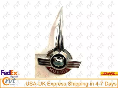 Vintage Morris Minor Auto Car Truck Hood Ornament Mascot Emblem Badge # 769044 • $74.99