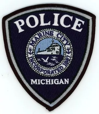 Michigan Mi Marine City Police Nice Shoulder Patch Sheriff • $5.99