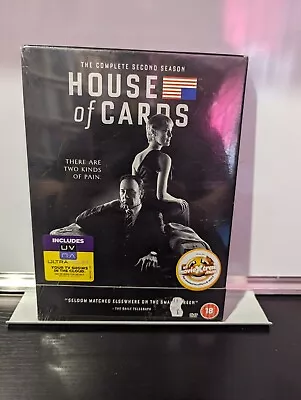 House Of Cards: The Complete Second Season DVD (2014) New & Sealed Free UK P&P!! • £3.74
