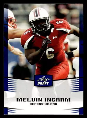 Melvin Ingram 2012 Leaf Draft Blue Rookie Card #34 South Carolina Gamecocks • $0.99