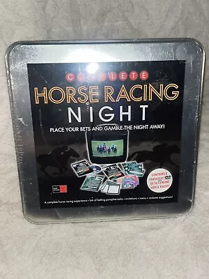 Complete Horse Racing Night Mad Moose Party Family DVD Game In Sealed Box • £9.99