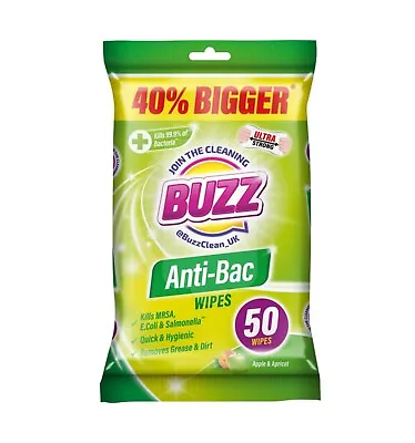 £7.44 • Buy 250 Antibac Surface Wipes | Apple And Apricot Anti Bac Wet Cleaning 