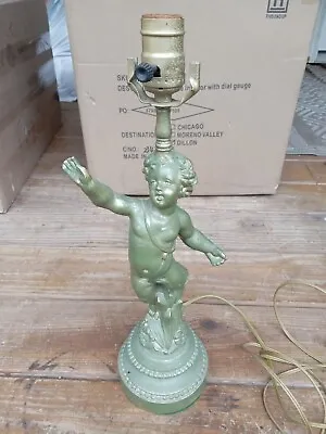 $49.99 • Buy Vintage Cherub Lamp