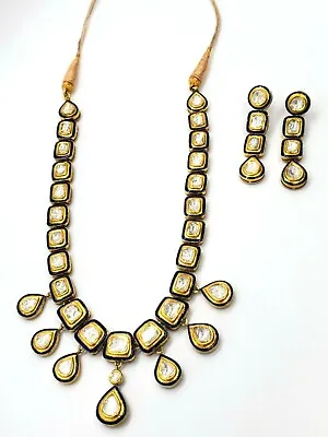 18kt Gold Kundan Uncut Diamond  Polki Necklace • $8200