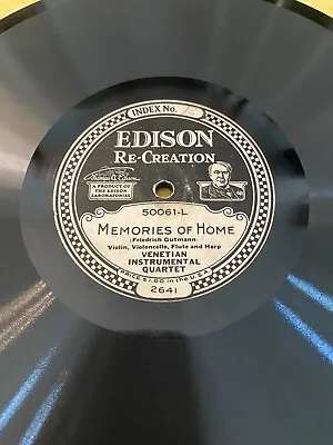 Edison Diamond Disc 50061 Memories Of Home • $7.99