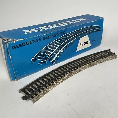 10 Piece Lot Marklin 5200 1/1 M Track Curves • $26