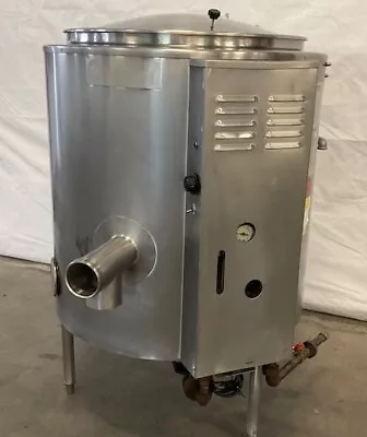 Used Groen 40 Gallon Gas Steam Jacketed Kettle AH/1-40 From School • $2722