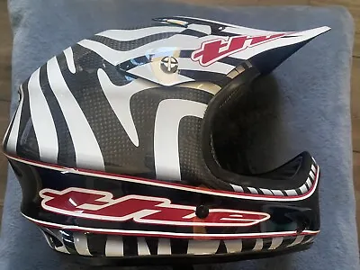 T.H.E. THE Carbon Bike Bicycle BMX MTB Downhill Kids Youth Full Face Helmet • $60