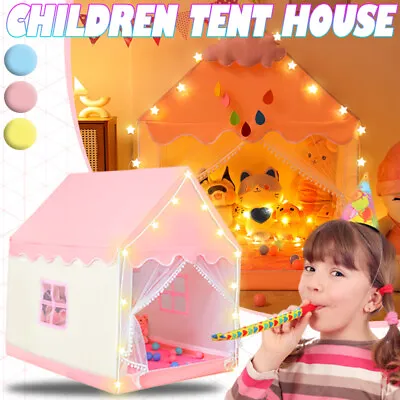 Kids Baby Princess Playhouse Pop Up Tent Girls Boys Fairy Childrens Play Tent • £17.91