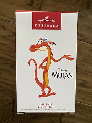 Hallmark 2023 Mushu Disney Mulan Ornament • $20.40