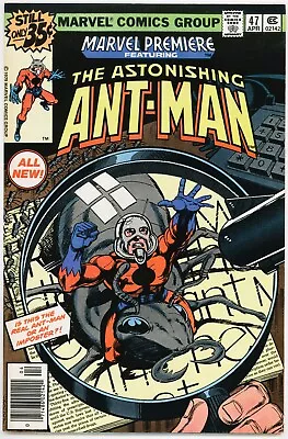 Marvel Premiere #47 (1979) 1st Appearance Of Scott Lang As Ant-Man & 1st Cassie • $99.99