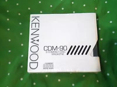 Vintage Kenwood CDM-90 CDM90 6 Disc Magazine  CD Changer NOS Sealed Package • $19.95