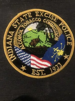 Indiana  Police -  Indiana State Excise Police    IN  Police Patch • $6