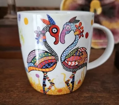 Maxwell & Williams Smile Style Flamboyant Flamingo Coffee/tea Mug Donna Sharam • $18