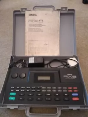 Yamaha RX8 Digital Drum Machine(+ Manual Power Supply And Carry Case) • £150