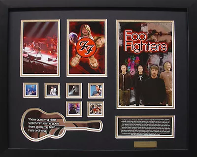 Foo Fighters Limited Edition Framed Memorabilia (b) • $99