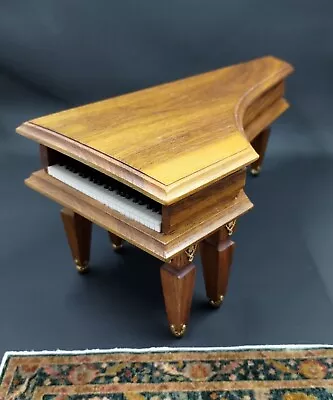 OOAK Vintage Dollhouse Miniature Artist Made Piano George Becker 1978 #324 1:12 • $199