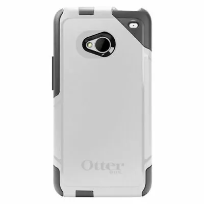 Genuine OtterBox Commuter Series Protective Case ~ White ~ For HTC One • $16