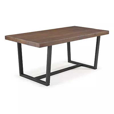 James Allan WEIF70676 Aurora 72 L Wood Rustic Dining Table - Wood • $569.53